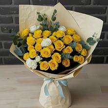 Букет цветов из:  Розы #REPLACE_PRED# Верхнекундрюческой