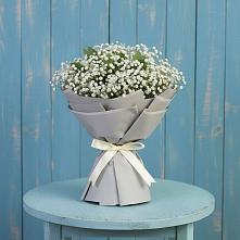 Букет цветов из:  Гипсофила в Верхнекундрюческой