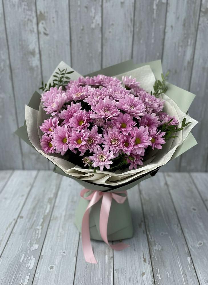 Букет цветов из: Хризантемы в Верхнекундрюческой