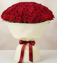 Букет 101 Красная роза Милано #REPLACE_PRED# Верхнекундрюческой