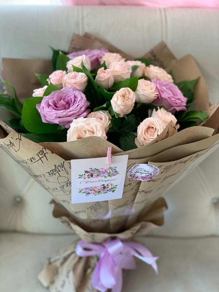 Букет цветов из: Розы в Верхнекундрюческой