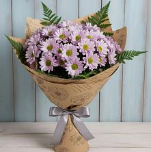 Букет цветов из:  Хризантемы в Верхнекундрюческой