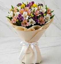 Букет цветов из:  Альстромерии в Верхнекундрюческой