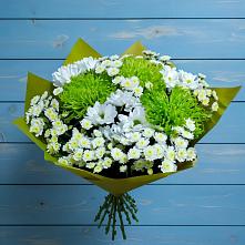 Букет цветов из:  Хризантемы в Верхнекундрюческой