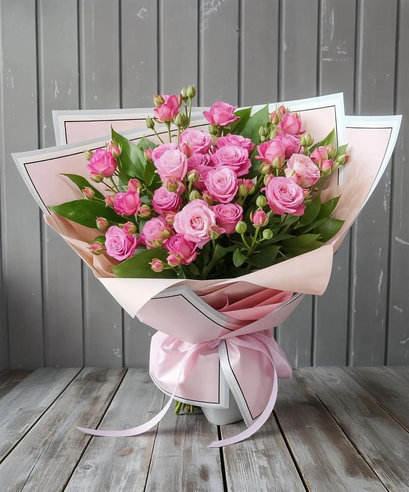 Букет Розовый кустик в Верхнекундрюческой