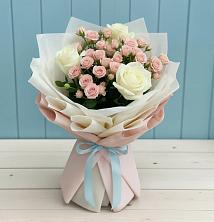 Букет цветов из:  Розы в Верхнекундрюческой