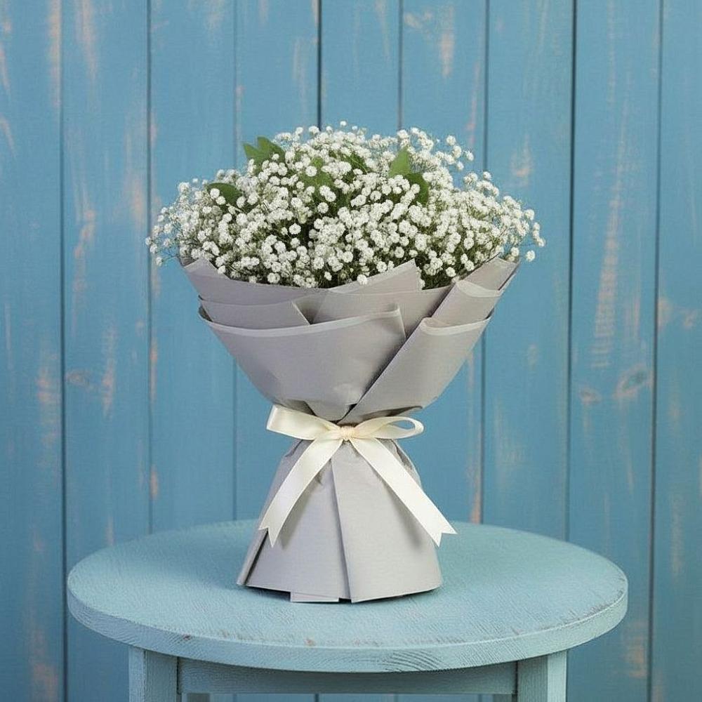 Букет цветов из: Гипсофила в Верхнекундрюческой