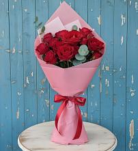 Букет цветов из:  Розы в Верхнекундрюческой