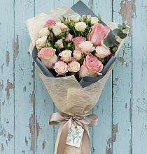 Букет цветов из:  Розы в Верхнекундрюческой