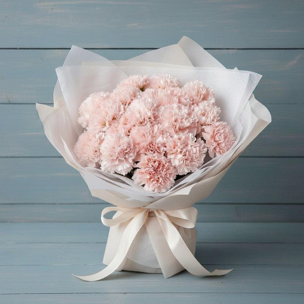 Букет цветов из: Гвоздики в Верхнекундрюческой