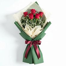 Букет цветов из:  Розы в Верхнекундрюческой