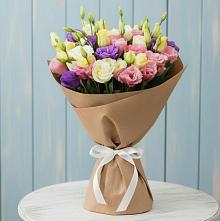Букет цветов из:  Лизиантусы #REPLACE_PRED# Верхнекундрюческой