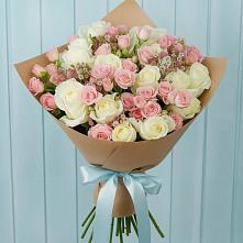 Букет цветов из:  Розы в Верхнекундрюческой